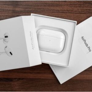 Apple AirPods Pro with White Charging Case